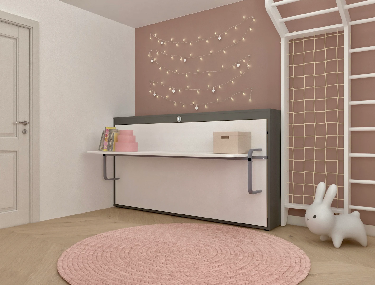 Desk bed «Lemmon Shelf» — photo 1